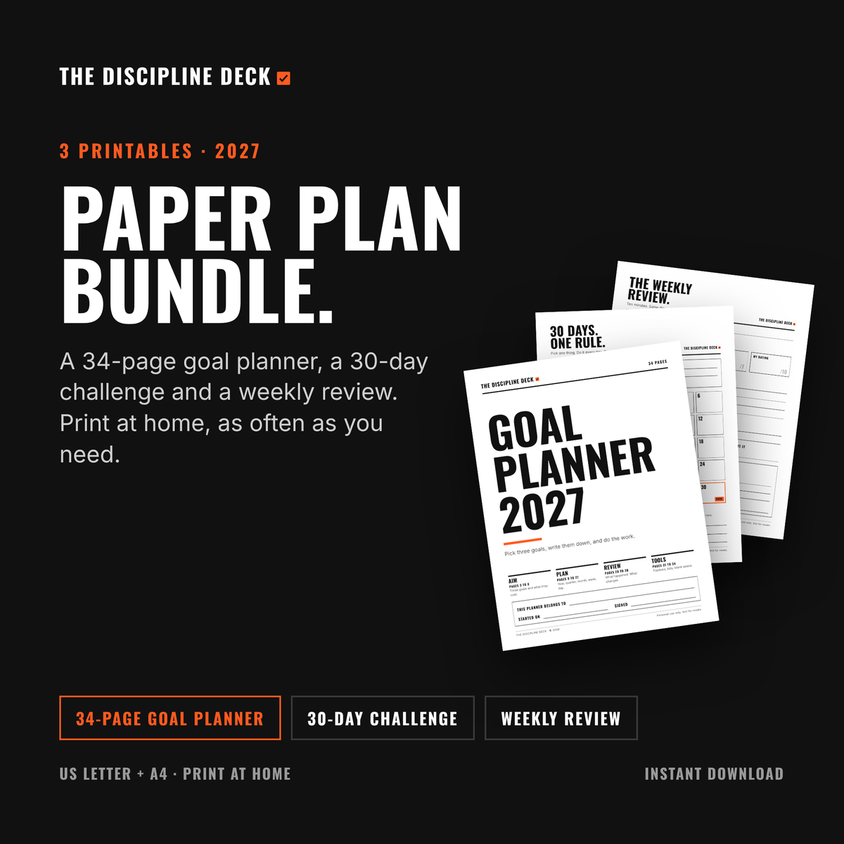 Paper Plan Bundle